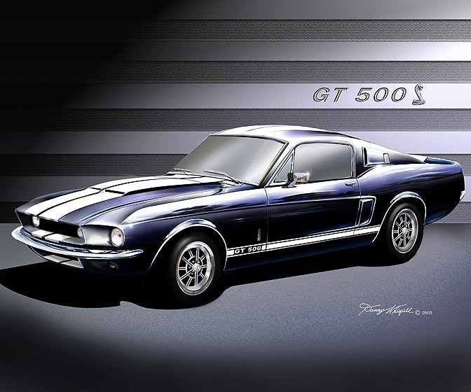  ITEM 6-J 1967 MUSTANG SHELBY GT-500