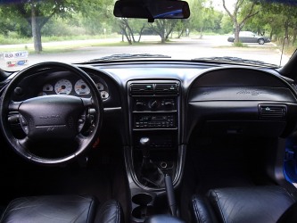 1998 Cobra interior