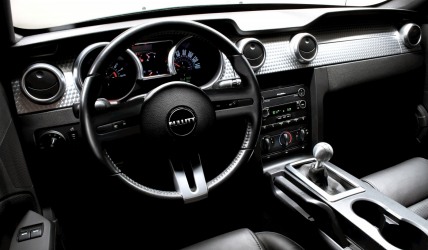 2008 Bullitt Mustang interior
