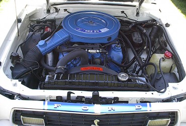 1976 Cobra II engine (Courtesy of Todd Mitchell)