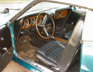 1970 Mach 1 interior