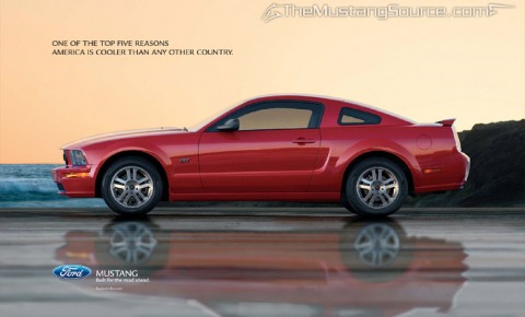 2005 Mustang Advertisement