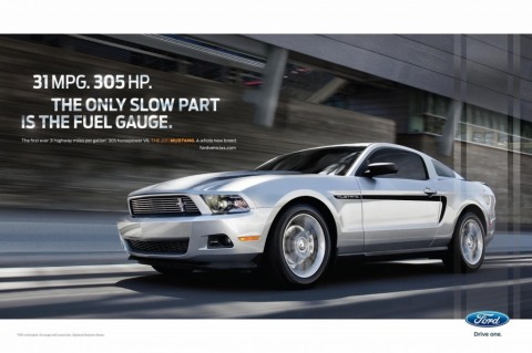 2011 Mustang Advertisement