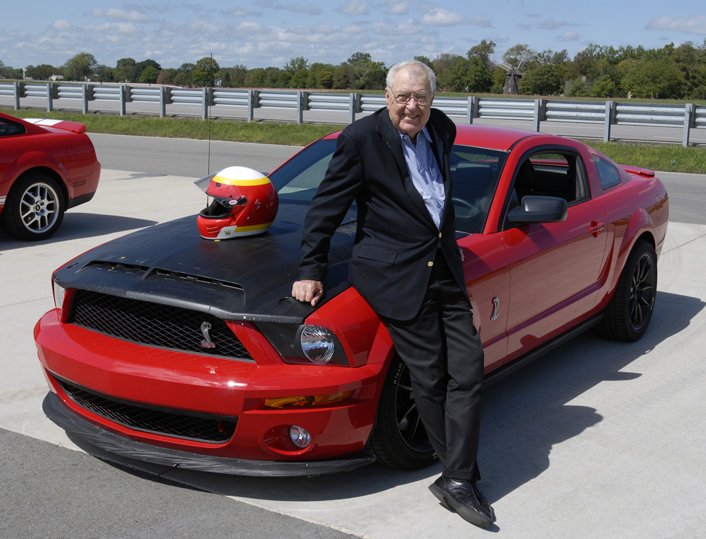 Shelby GT500KR Test Mule with Carol Shelby